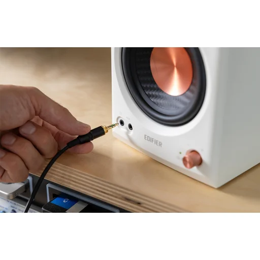 EDIFIER MR 4.5 pár aktívnych štúdiových monitorov, biele - 13