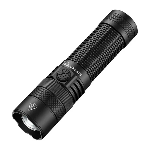 LED baterka Superfire F1-S, čierna - 1