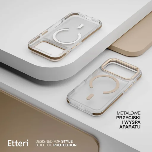 iPhone 17 Pro / 18 Pro nebesky modré puzdro Etteri Icy Mag - 10