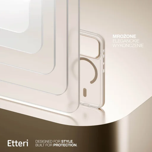 iPhone 17 Pro / 18 Pro nebesky modré puzdro Etteri Icy Mag - 11