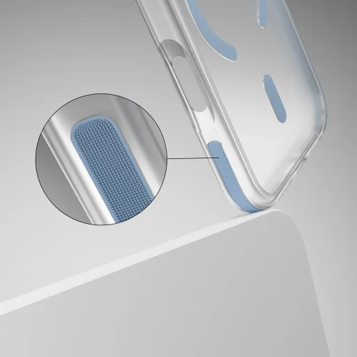 iPhone 17 Pro / 18 Pro nebesky modré puzdro Etteri Icy Mag - 7