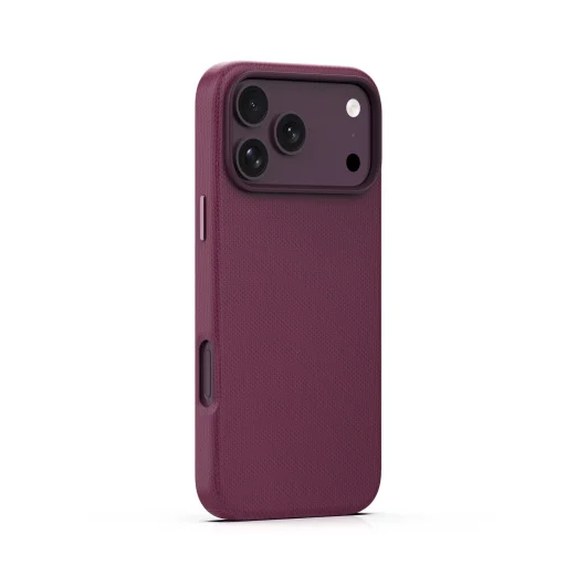 iPhone 17 Pro / 18 Pro tmavočerešňové puzdro Etteri Elegant Mag - 3