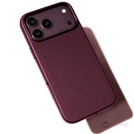 iPhone 17 Pro / 18 Pro tmavočerešňové puzdro Etteri Elegant Mag - 5