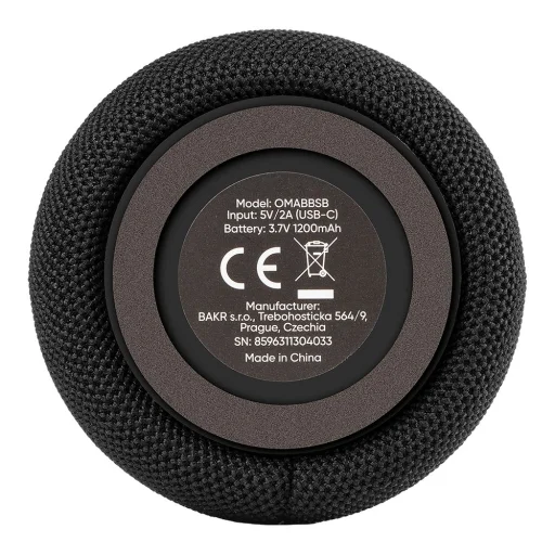 OBAL:ME AmpliBeam Bluetooth reproduktor čierny - 6