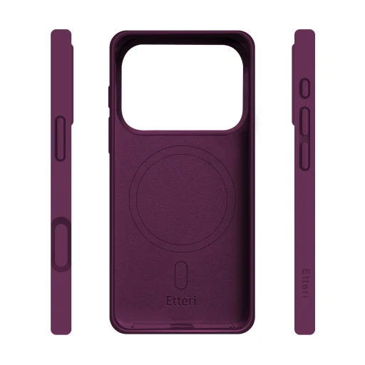 iPhone 17 Pro / 18 Pro 6,3 palca bordové puzdro Etteri Silicone Mag - 4