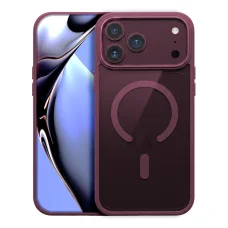 iPhone 17 Pro Max / 18 Pro Max bordové puzdro TFO Color Clear Mag