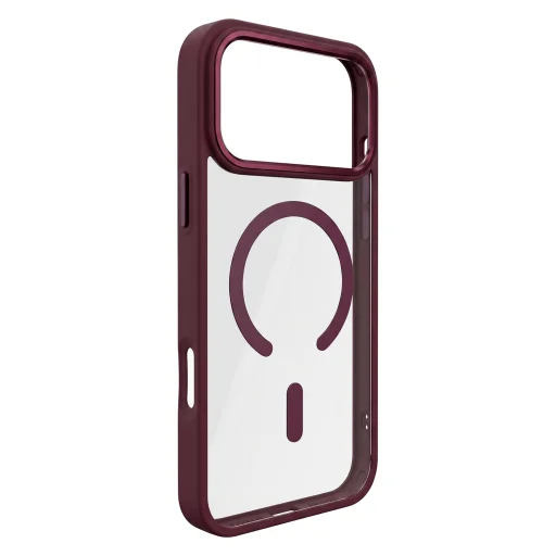 iPhone 17 Pro / 18 Pro tmavočerešňové puzdro TFO Color Clear Mag - 3