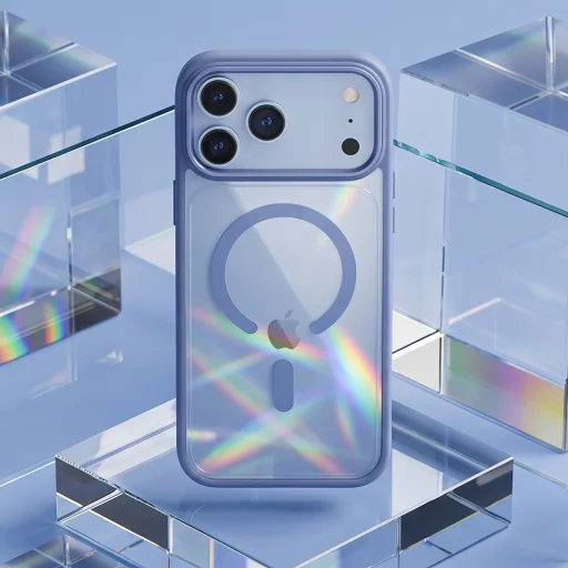 iPhone 17 Pro / 18 Pro nebesky modré puzdro TFO Color Clear Mag - 7