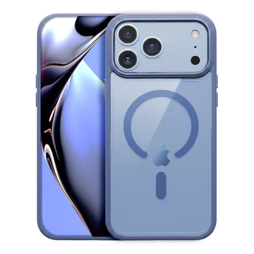 iPhone 17 Pro / 18 Pro nebesky modré puzdro TFO Color Clear Mag - 1