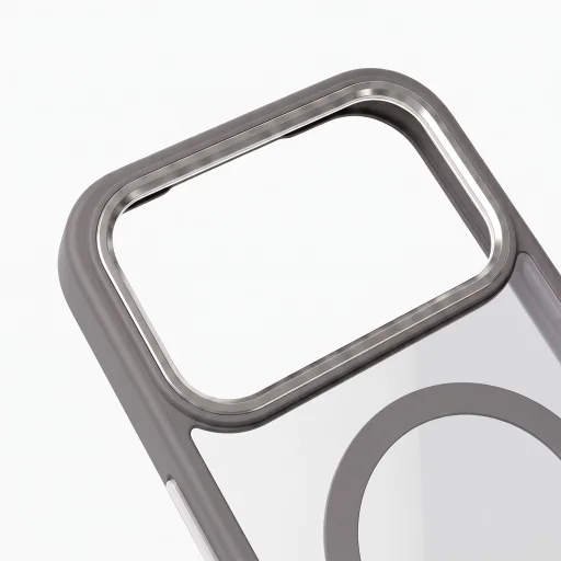 iPhone 17 Pro / 18 Pro strieborné puzdro TFO Color Clear Mag - 4
