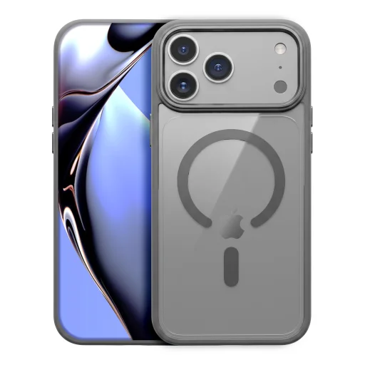 iPhone 17 Pro / 18 Pro strieborné puzdro TFO Color Clear Mag - 1