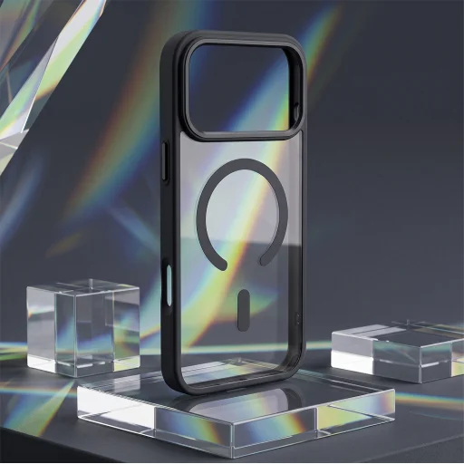 iPhone 17 Pro / 18 Pro 6,3 palca tmavosivé puzdro TFO Color Clear Mag - 6