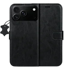 iPhone 17 Pro / 18 Pro 6,3 palca čierne kožené puzdro TFO Smart Luxe