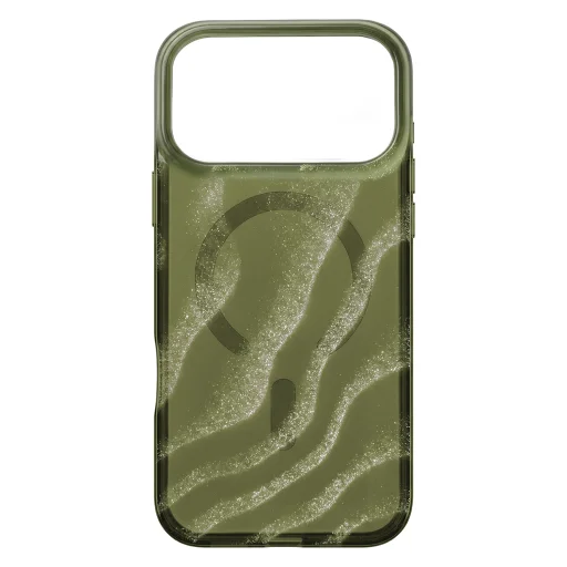 iPhone 17 Pro / 18 Pro, 6,3" tmavo olivovozelené puzdro Tecto Shield Desert Mag - 3