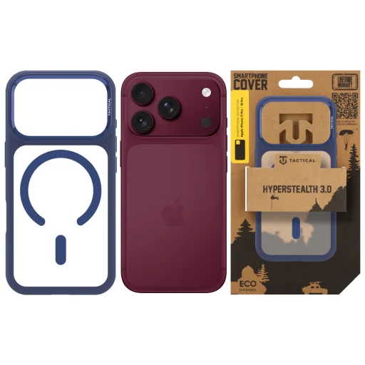 Apple iPhone 17 Pro/18 Pro tmavomodré puzdro Tactical MagForce Hyperstealth 3.0 - 6