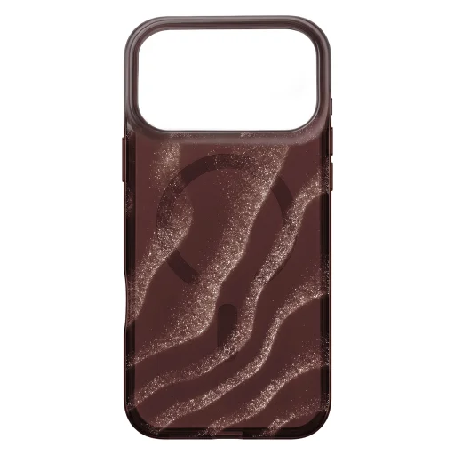  iPhone 17 Pro / 18 Pro 6,3 hüvelykes készülékhez, mahagóni Tecto Shield Desert Mag MagSafe tok - 3