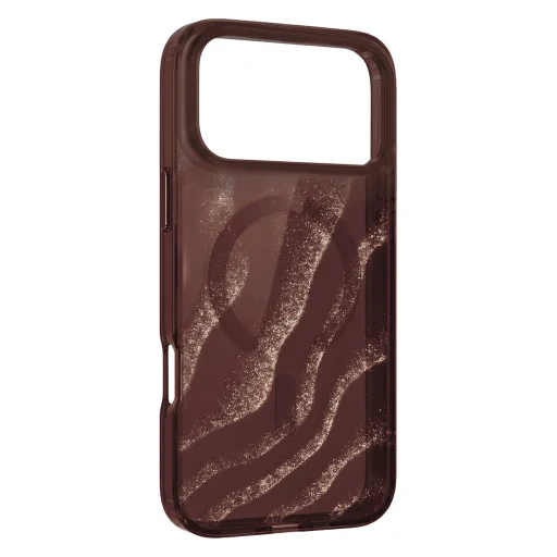  iPhone 17 Pro / 18 Pro 6,3 hüvelykes készülékhez, mahagóni Tecto Shield Desert Mag MagSafe tok - 5