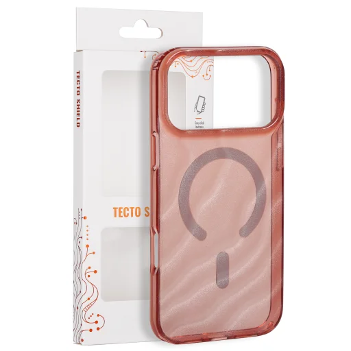  Apple iPhone 17 Pro Max / 18 Pro Max terrakotta Tecto Shield Desert Mag mágneses tok - 1