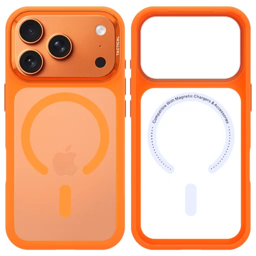 Tactical MagForce Hyperstealth 3.0 oranžové puzdro pre Apple iPhone 17 Pro/18 Pro - 5