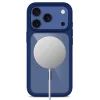 iPhone 17 Pro Max / 18 Pro Max sötétkék/átlátszó Tech-Protect MagOne MagSafe CC + Glass 2 darabos tok- és üvegvédő szett thumbnail