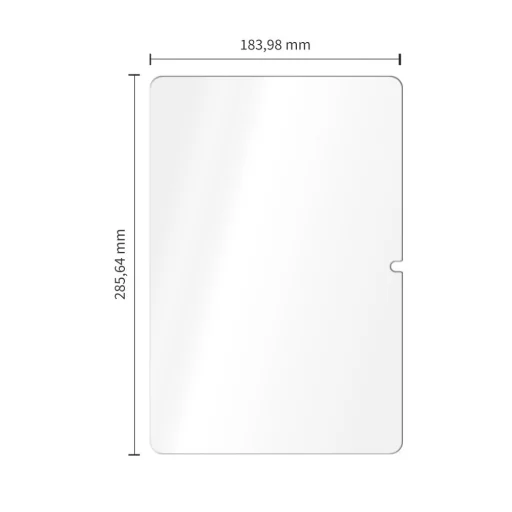 Samsung Galaxy Tab S12+ Plus 12.4 X840 / X846B Tech-Protect Glass Fit+ 2 darabos átlátszó edzett üvegfólia - 2