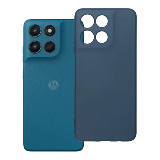 Modré silikónové puzdro Motorola G57 / G57 Power - 11