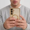 Tech-protect Magflex Magsafe Galaxy S26 Fe Shiny Gold puzdro thumbnail