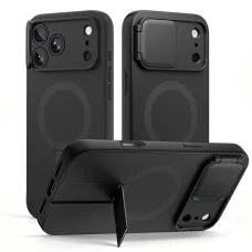 Apple iPhone 17 Pro Max / 18 Pro Max čierne puzdro Tech-Protect Kevlar Aura MagSafe