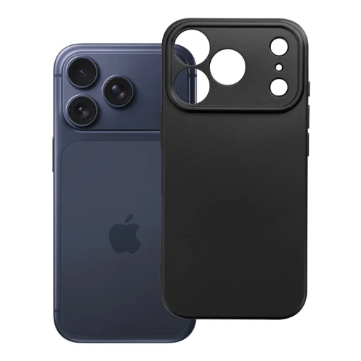 Apple iPhone 18 Pro / 17 Pro čierne metalické puzdro - 4