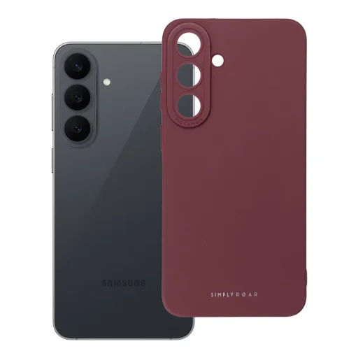 Samsung S26 FE / S25 FE červené puzdro Roar LUNA TPU - 8