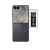 OBAL:ME 5D edzett üveg kijelzővédő Samsung Galaxy Z Flip 8 készülékhez, fekete thumbnail