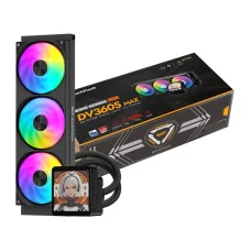 DarkFlash WAVE-DV360S MAX 360 mm čierne vodné chladenie