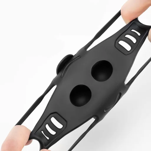 Rockbros LF24166 szilikon kerékpáros telefontartó 4–7", fekete - 5