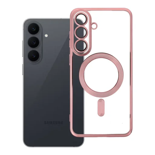Samsung S26 FE ružovozlatý kryt Electro Mag Cover kompatibilný s MagSafe - 8