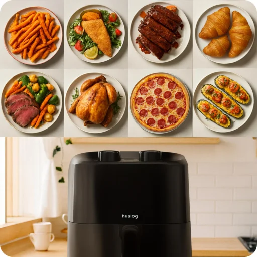 Huslog HUS1058 3,5-litrová teplovzdušná fritéza, 1400 W - 6