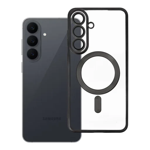 Samsung S26 FE čierne puzdro Electro Mag Cover kompatibilné s MagSafe - 12