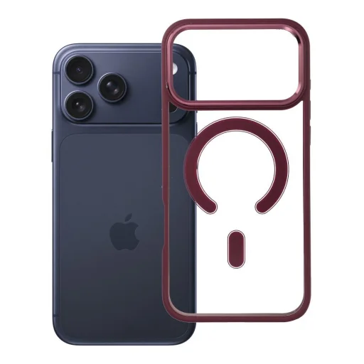 iPhone 18 Pro Max / 17 Pro Max tmavočerešňové puzdro Color Edge Mag Cover kompatibilné s MagSafe - 7