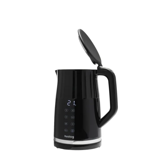 Huslog texturált érintőpaneles vízforraló, fekete, 1,7 l, 2200 W - 2