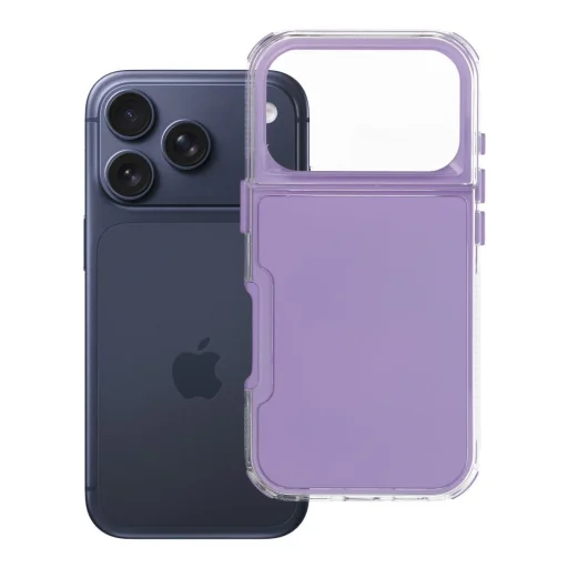 Svetlofialové puzdro Matrix pre iPhone 18 Pro / 17 Pro - 8