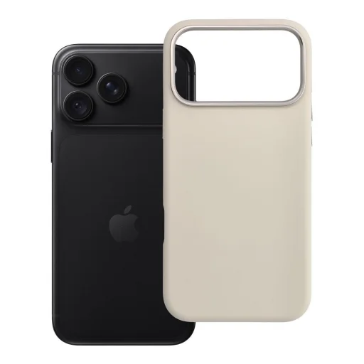  iPhone 18 Pro Max / 17 Pro Max antik fehér Forcell F-Protect Frame Premium tok - 11