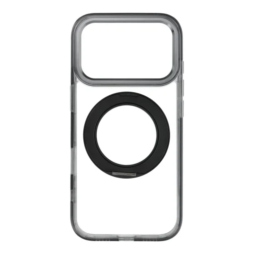 iPhone 18 Pro / 17 Pro čierny kryt Frame Circle Stand kompatibilný s MagSafe - 9