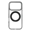  iPhone 18 Pro / 17 Pro fekete Frame Circle Stand MagSafe kompatibilis tok thumbnail