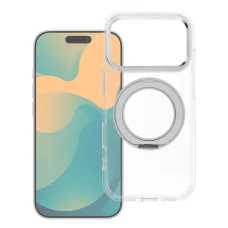  Apple iPhone 18 Pro / 17 Pro Frame Circle Stand MagSafe-kompatibilis átlátszó tok