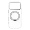 Apple iPhone 18 Pro / 17 Pro Frame Circle Stand priehľadný kryt kompatibilný s MagSafe thumbnail