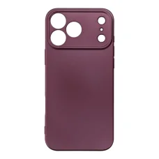  iPhone 18 Pro Max / 17 Pro Max sötét cseresznye Metallic tok
