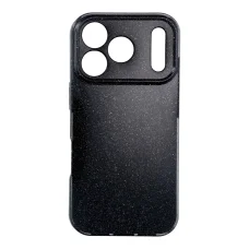  iPhone 18 Pro / 17 Pro fekete Blink Clear Case 2 mm tok