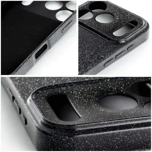  iPhone 18 Pro / 17 Pro fekete Blink Clear Case 2 mm tok - 6