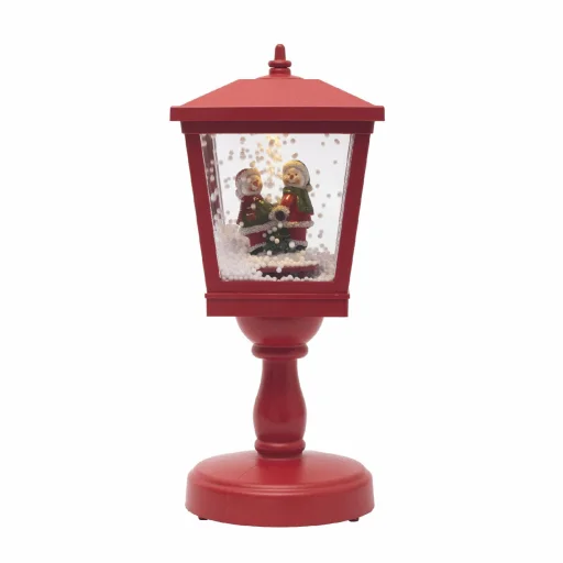 HOME LFS315 snežiaci lampáš, 8 melódií, 2 ks studených bielych LED, napájanie na batérie, vnútorné prevedenie - 2