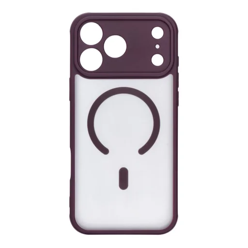 iPhone 18 Pro Max / 17 Pro Max tmavočerešňové Full Matte Mag Cover puzdro kompatibilné s MagSafe - 1