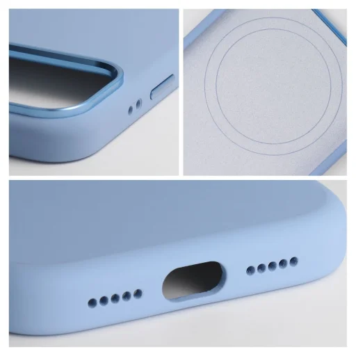 Apple iPhone 18 Pro Max / 17 Pro Max svetlomodré puzdro FORCELL F-PROTECT Frame Premium kompatibilné s MagSafe - 5